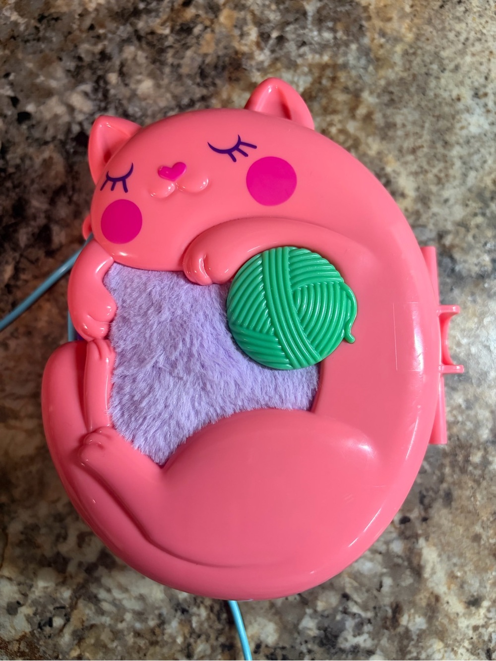 Pink Polly Pocket animal toy
